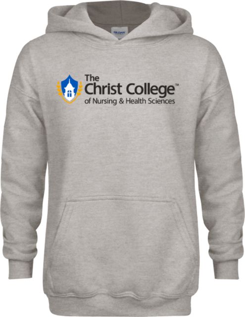 Christ College Youth Fleece Hood Christ College Primary Horizontal Mark - ONLINE ONLY