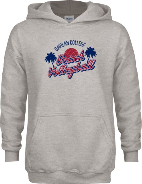 Gavilan Youth Fleece Hood Gavilan College Beach Volleyball Design - ONLINE ONLY