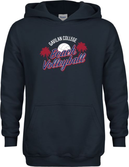 Gavilan Youth Fleece Hoodie Gavilan College Beach Volleyball Design - ONLINE ONLY