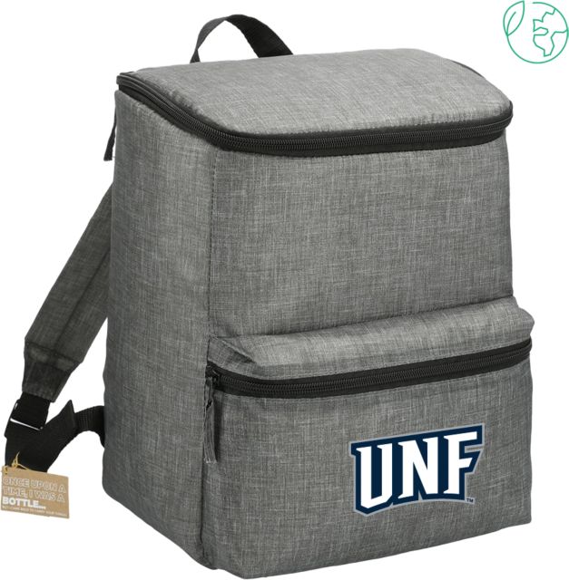 North Florida Excursion Recycled 20 Can Backpack Cooler UNF Monogram - ONLINE ONLY