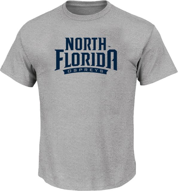 North Florida Tall T Shirt UNF Primary Mark - ONLINE ONLY