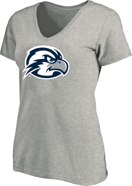 North Florida Womens Plus V Neck T Shirt UNF Osprey Head - ONLINE ONLY