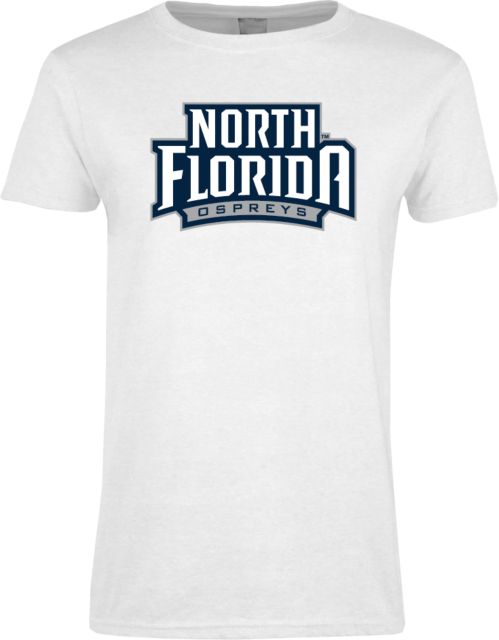 North Florida Womens Short Sleeve Tee UNF Primary Mark - ONLINE ONLY