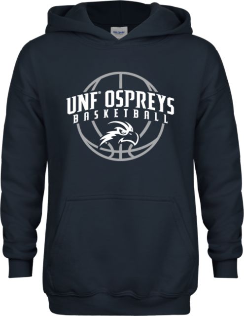 North Florida Youth Fleece Hoodie Basketball Arched w/ Ball - ONLINE ONLY