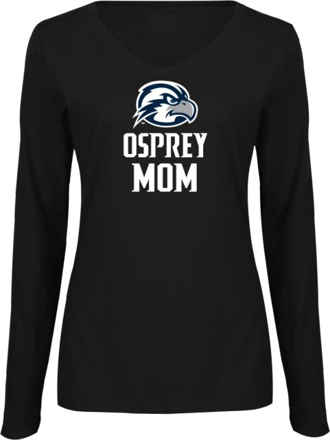 North Florida Womens Long Sleeve V Neck Tee  Osprey Mom - ONLINE ONLY