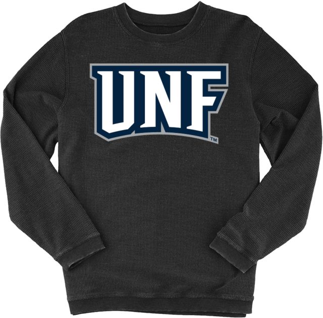 North Florida Boxercraft Womens Corded Crew UNF Monogram - ONLINE ONLY