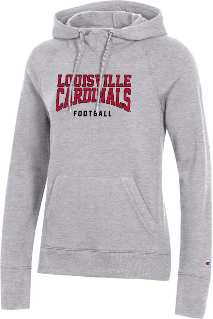 Louisville Cardinals Champion Vault Logo Reverse Weave Pullover Hoodie - Red