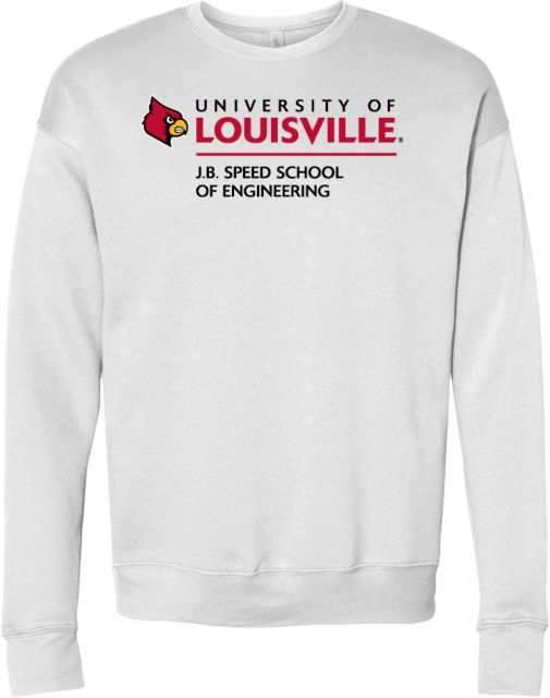 Louisville Bella + Canvas Fleece Crew J.B. Speed School of Engineering - ONLINE ONLY