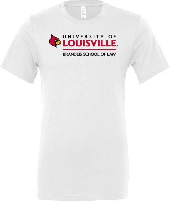 Louisville Bella + Canvas Jersey Cotton T Shirt Brandeis School of Law - ONLINE ONLY
