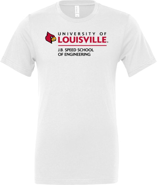 Louisville Bella + Canvas Jersey Cotton T Shirt J.B. Speed School of Engineering - ONLINE ONLY