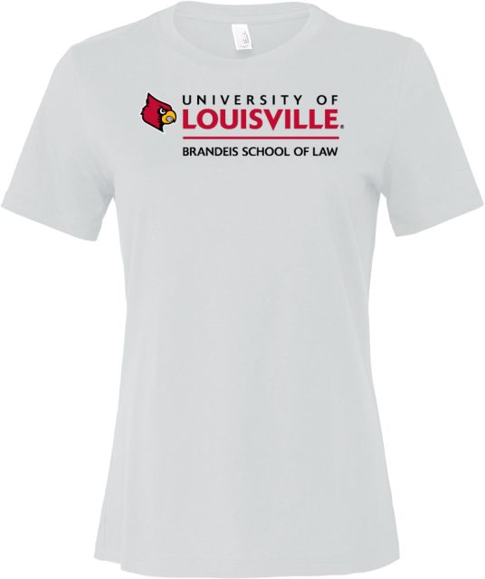 Louisville Bella + Canvas Womens Relaxed Cotton T Shirt Brandeis School of Law - ONLINE ONLY