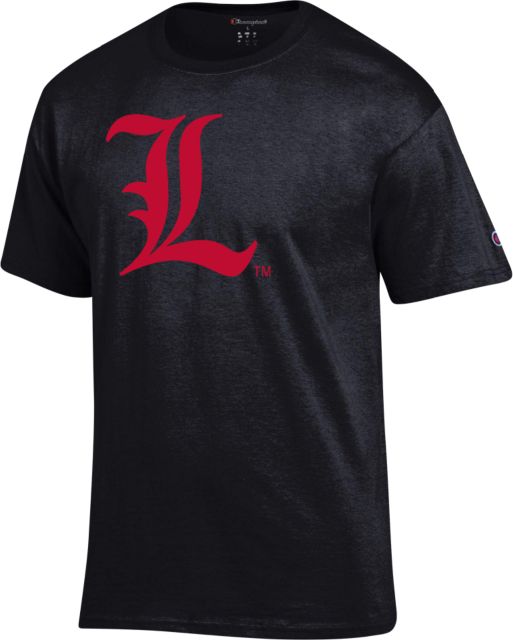 Louisville Champion T Shirt L Wordmark - ONLINE ONLY