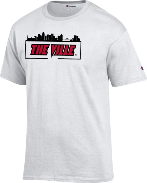 Louisville Champion T Shirt Louisville Skyline - ONLINE ONLY
