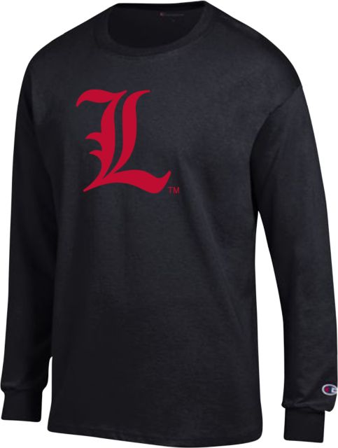 Louisville Champion Long Sleeve T Shirt L Wordmark - ONLINE ONLY