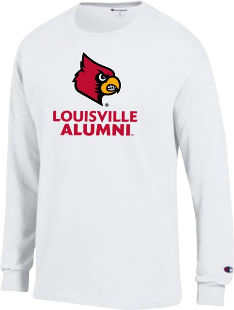 Louisville Champion Long Sleeve T Shirt Alumni UL - ONLINE ONLY