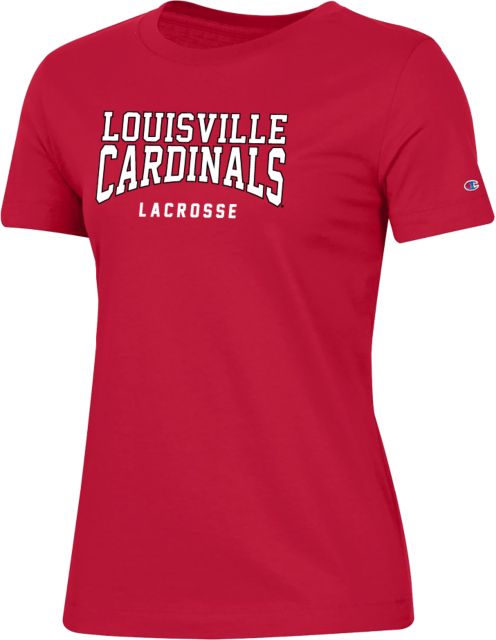 Louisville Champion T Shirt Lacrosse UL - ONLINE ONLY: University