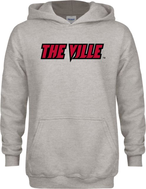 Louisville Youth Fleece Hood The Ville - ONLINE ONLY