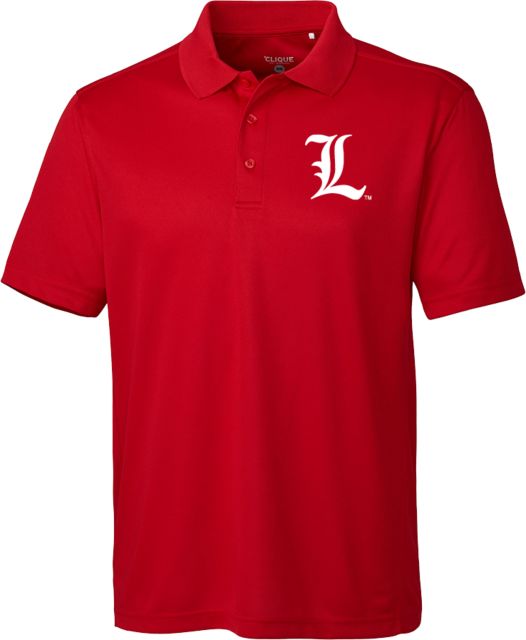 Louisville Clique Ice Pique Polo L Wordmark - ONLINE ONLY