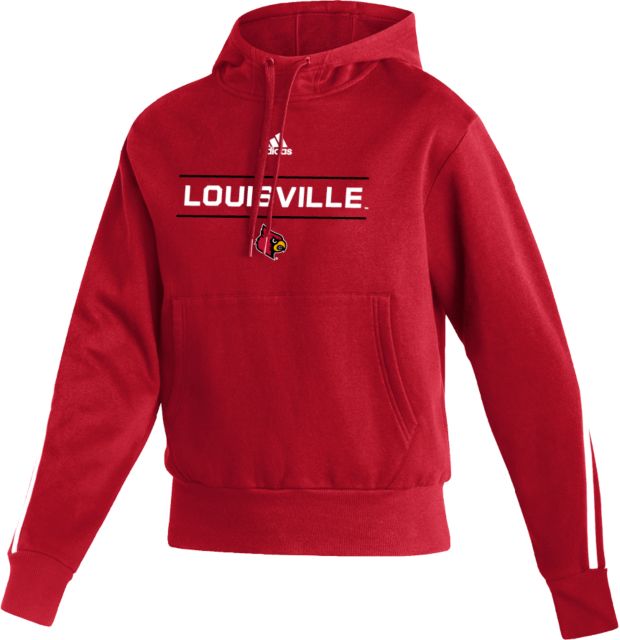 University of Louisville Cardinals Distressed Primary Pullover Hoodie