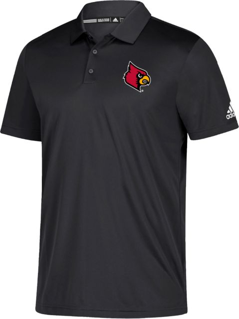 Louisville Adidas Grind Polo Primary Mark - ONLINE ONLY