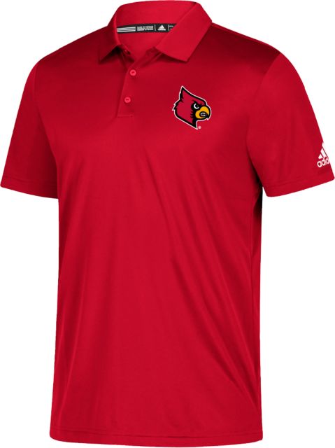Louisville Adidas Grind Polo Primary Mark - ONLINE ONLY