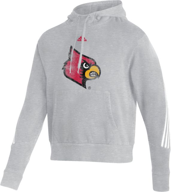 University of Louisville Official Distressed Pull-Over Hoodie