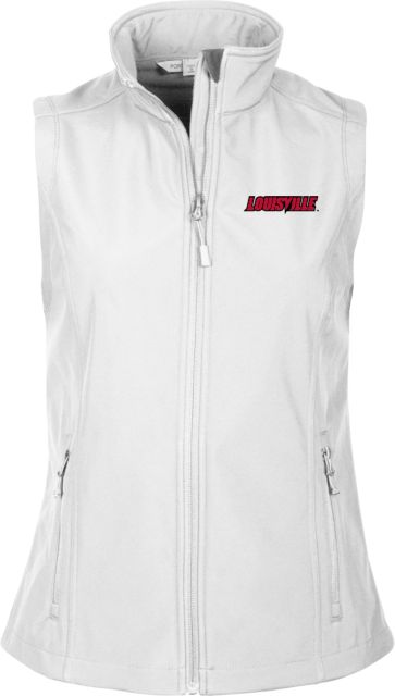 Louisville Womens Core Softshell Vest Louisville Wordmark - ONLINE ONLY