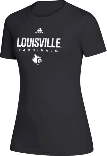 Women's Adidas Louisville Cardinals Volleyball V Neck Long Sleeve