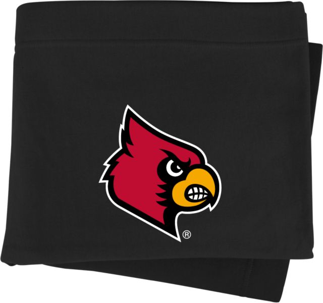 Louisville Cardinals Sweatshirt Blanket