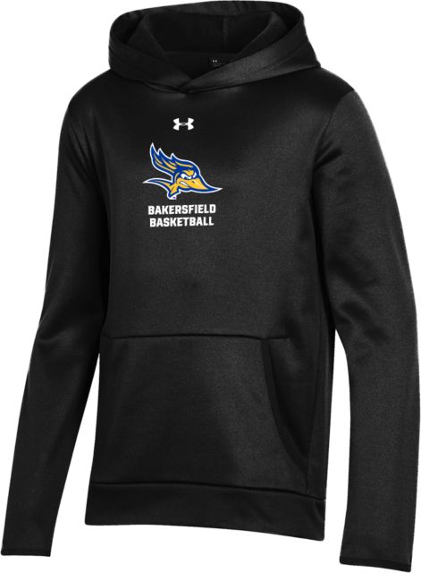 Under Armour Junior Boys Playoff Hoodie - Black / White