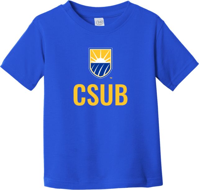 Cal State Bakersfield Toddler T Shirt Institutional CSUB Vertical - ONLINE ONLY