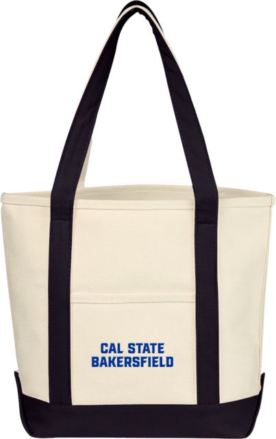 Cal State Bakersfield Cotton Canvas Tote Bag Cal State Bakersfield Wormark - ONLINE ONLY