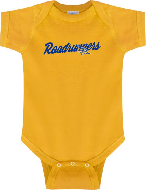 Cal State Bakersfield Infant Bodysuit Mascot Roadrunners Script Wordmark - ONLINE ONLY