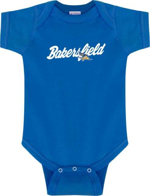 Cal State Bakersfield Infant Bodysuit Mascot Bakersfield Script Wordmark - ONLINE ONLY