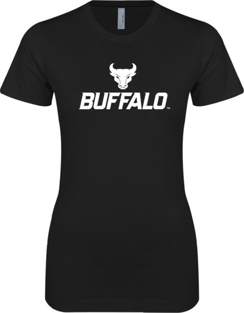 Buffalo Next Level Boyfriend Tee Primary Athletic Mark Stacked - ONLINE ONLY