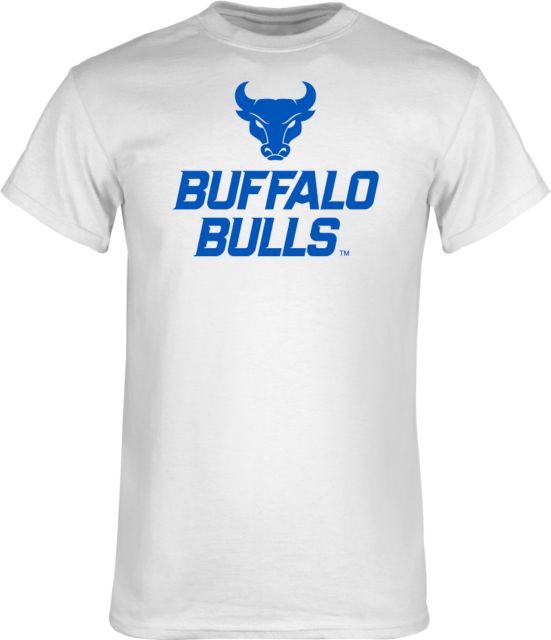 Buffalo T Shirt Secondary Athletic Mark Stacked - ONLINE ONLY