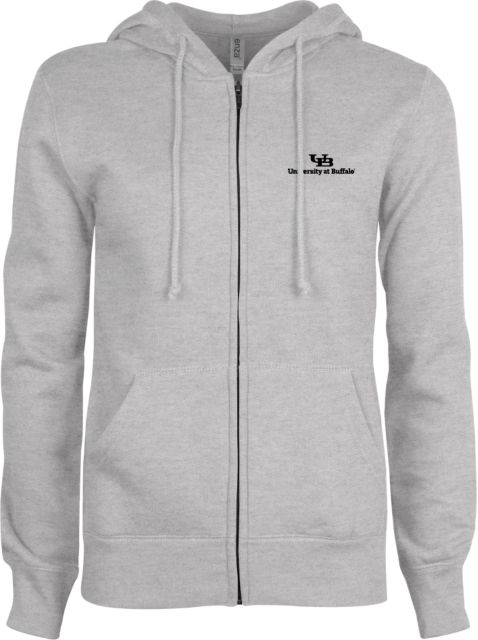 Buffalo ENZA Ladies Fleece Full Zip Hoodie Primary Lock Up - ONLINE ONLY