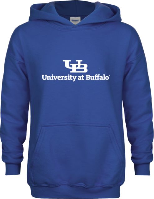 Buffalo Youth Fleece Hoodie Primary Lock Up - ONLINE ONLY