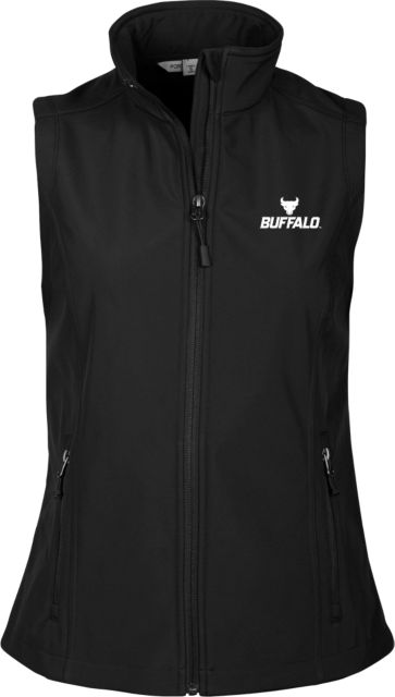 Buffalo Ladies Core Softshell Vest Primary Athletic Mark Stacked - ONLINE ONLY