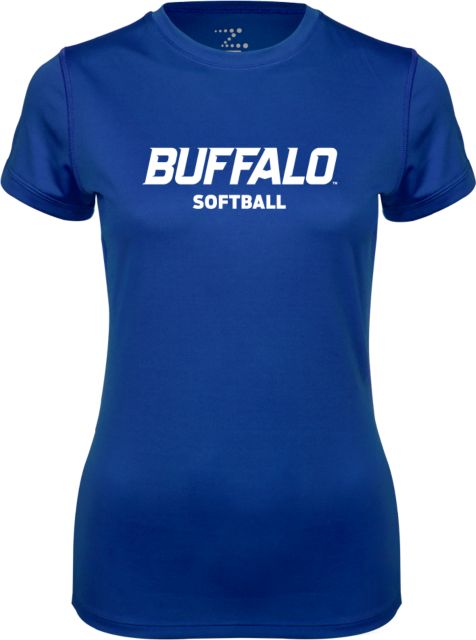 Buffalo Womens Performance Short Sleeve Tee Softball - ONLINE ONLY