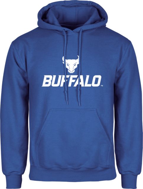 Buffalo Fleece Hoodie Primary Athletic Mark Stacked - ONLINE ONLY