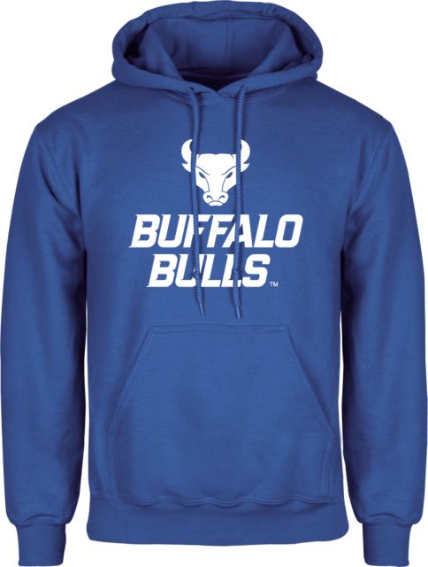 Buffalo Fleece Hoodie Secondary Athletic Mark Stacked - ONLINE ONLY