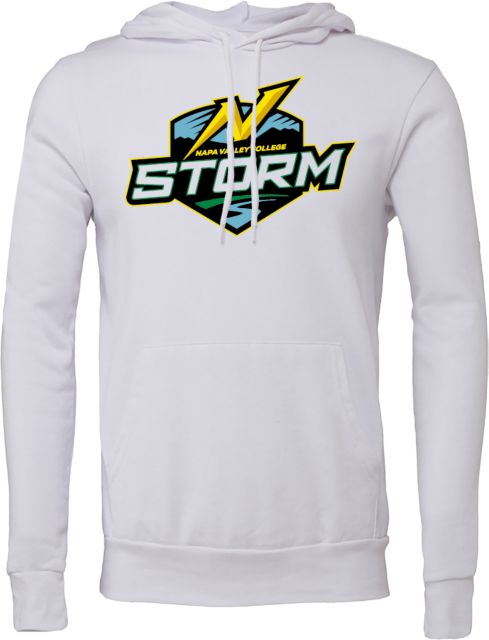 Napa Valley Bella + Canvas Fleece Hood Napa Valley College Storm Athletic Mark - ONLINE ONLY