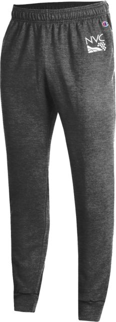 Napa Valley Champion Granite Heather Powerblend Fleece Jogger Napa Valley College NVC Icon - ONLINE ONLY