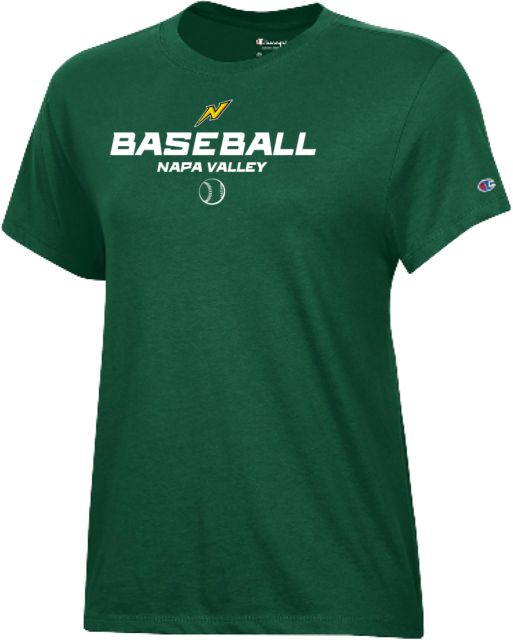Napa Valley Champion Womens Core Short Sleeve Tee Napa Valley College NV Baseball - ONLINE ONLY