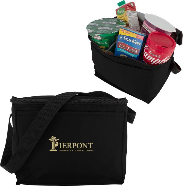 Pierpont Six Pack Cooler Primary Wordmark - ONLINE ONLY