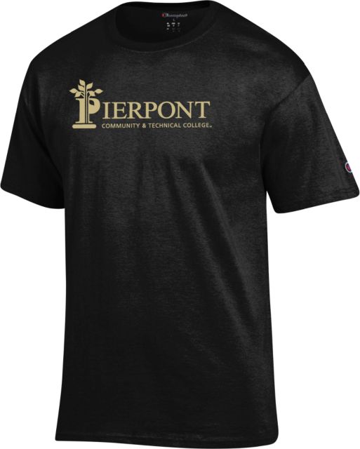 Pierpont Champion T Shirt Primary Wordmark - ONLINE ONLY