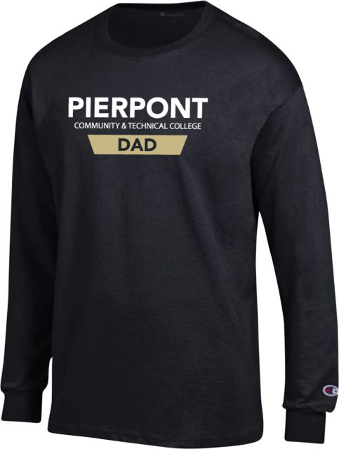 Pierpont Champion Long Sleeve T Shirt Dad - ONLINE ONLY