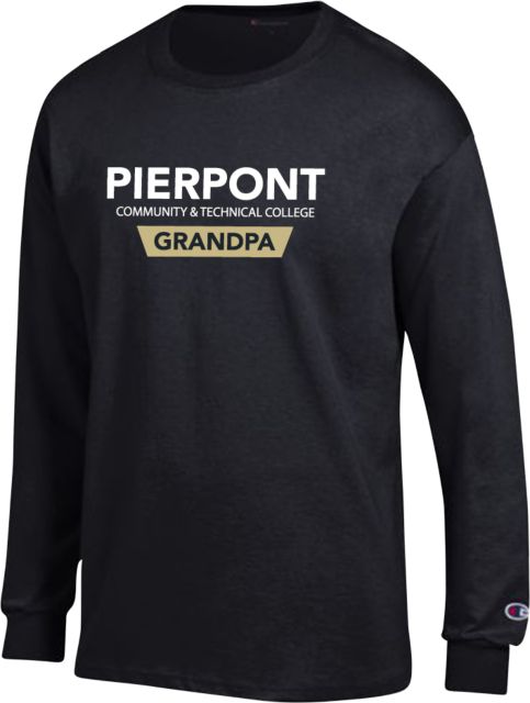 Pierpont Champion Long Sleeve T Shirt Grandpa - ONLINE ONLY