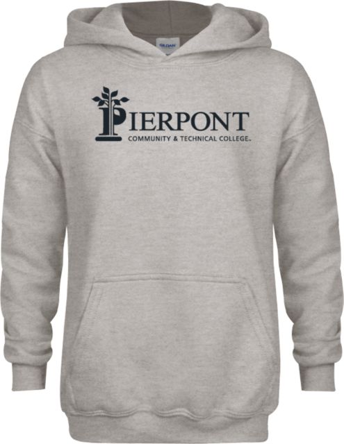 Pierpont Youth Fleece Hood Primary Wordmark - ONLINE ONLY